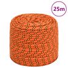 vidaXL paadik&ouml;is, oranž, 10 mm, 25 m, pol&uuml;prop&uuml;leen