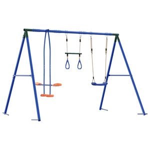 vidaXL V&auml;ljas Kiik Komplekt Mitmev&auml;rviline 263 x 185 x 185 cm