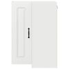 vidaXL K&ouml;&ouml;gikapp ladustamisega Kalmar Valge 57 x 57 x 80 cm Tehispuit