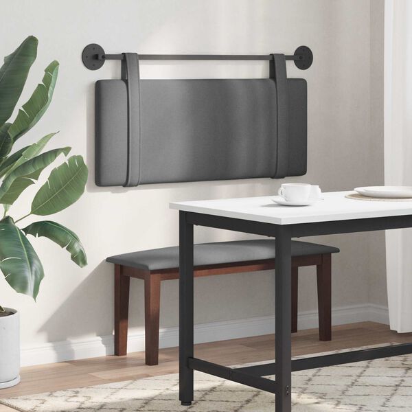 vidaXL Rippuv Peatoe &Uuml;ksv&auml;rviline Tumehall 110 x 55 x 5 cm kangas