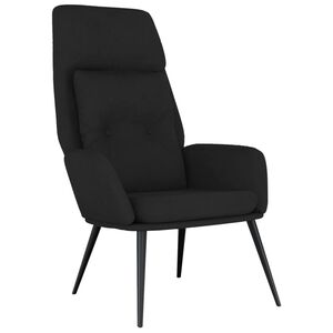 vidaXL puhketool, must, kunstseemisnahk