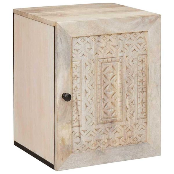 vidaXL Vannitoa kapp ladustamisega Valge 38 x 33 x 48 cm Tehispuit