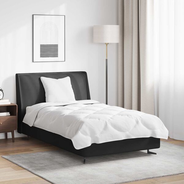 vidaXL Teki komplekt padjaga 2 pcs Valge Mikrofiiber