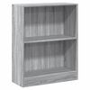 vidaXL raamaturiiul, hall Sonoma tamm, 60 x 24 x 76 cm, tehispuit