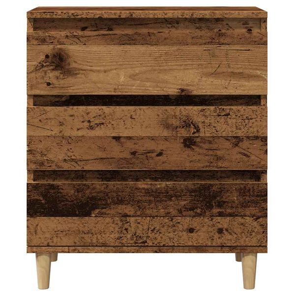 vidaXL puhvetkapp Old Wood 60x35x70 cm Engineered Wood