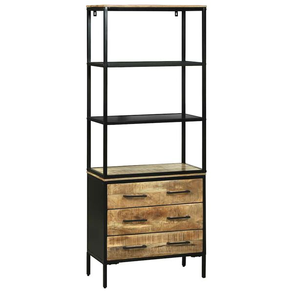 vidaXL Kõrgushein Pruun 70 x 35 x 180 cm Mangopuit