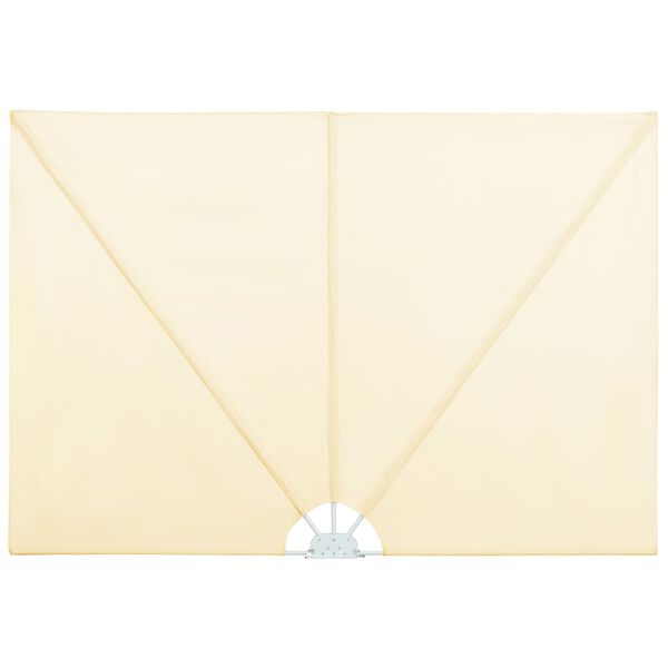 vidaXL kokkupandav terrassi k&uuml;lgmarkiis kreemjasvalge 300 x 150 cm