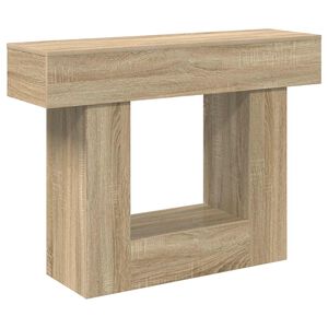 vidaXL Sonoma tamm 101 x 30 x 74 cm