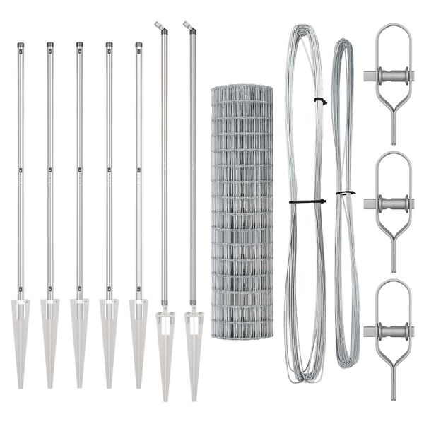 vidaXL Aed koos postiga H&otilde;bedane 1,4 x 10 m Teras