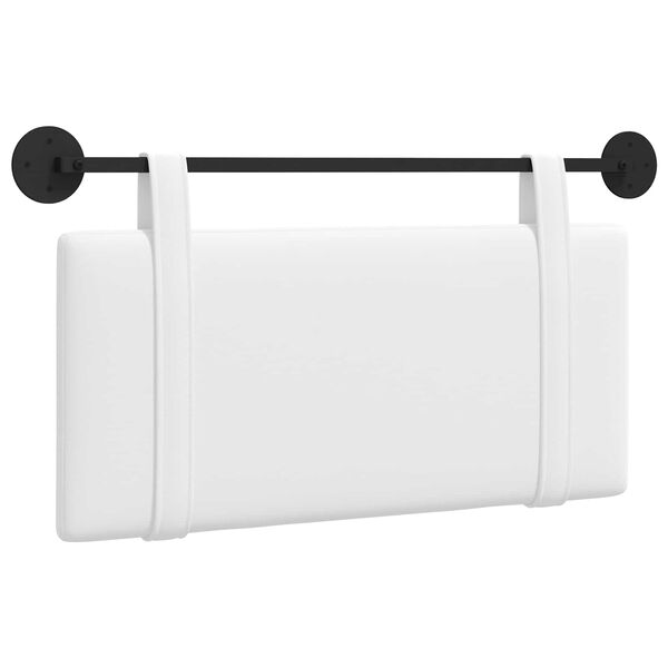 vidaXL Rippuv Peatoe Seinale kinnitatav Valge 100 x 55 x 5 cm kangas