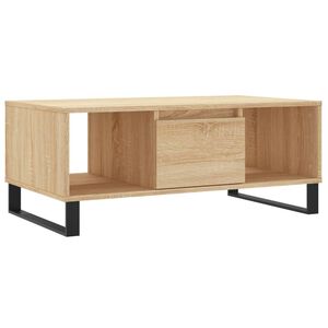 vidaXL kohvilaud, Sonoma tamm, 90x50x36,5 cm, tehispuit