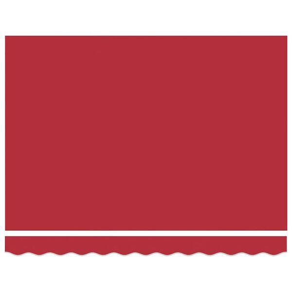 vidaXL Käigukohandatav varikatus Punane 300x250 cm kangas