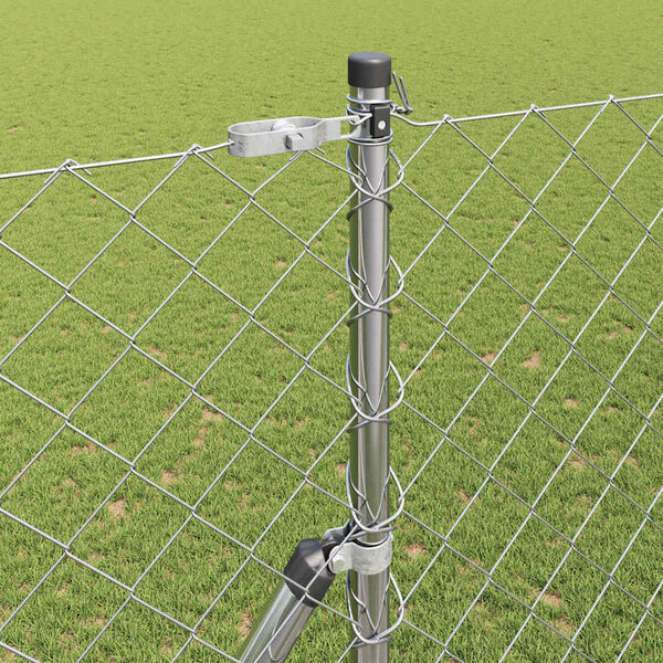 vidaXL Aiapost H&otilde;bedane 10 x 1,6 m (60 x 60 mm v&otilde;rk) Teras