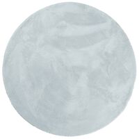 vidaXL vaip "HUARTE", lühikese narmaga, pestav, sinine, Ø 200 cm
