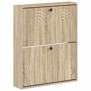 vidaXL Seinale kinnitatav jalan&otilde;ude kapp ALKMAAR 71 x 17 x 86 cm