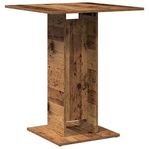 vidaXL Bistroo laud Vana puit 60x60x75 cm Engineered Wood