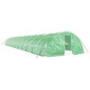 vidaXL kasvuhoone terasraamiga, roheline, 120 m&sup2;, 24x5x2,3 m