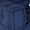 vidaXL Modulaarne diivan 2 pcs Indigo 140 x 70 x 56 cm kangas