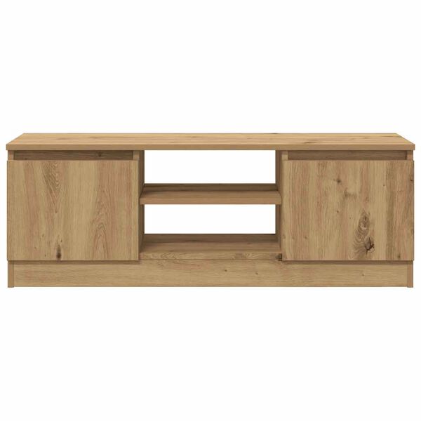 vidaXL telerikapp Artisan Oak 102x30x36 cm Engineered Wood