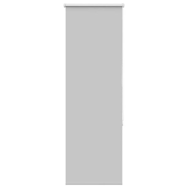 vidaXL pimendav ruloo helehall 55x130 cm kanga laius 50,7 cm polüester