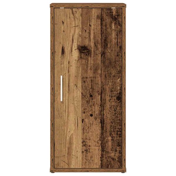 vidaXL Kingakapp Old Wood 32x35x70 cm Engineered Wood