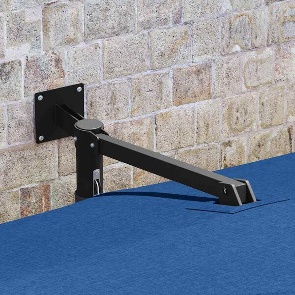 vidaXL Aedapara Sinine ja Must 248.5 x 247.5 x 160 cm