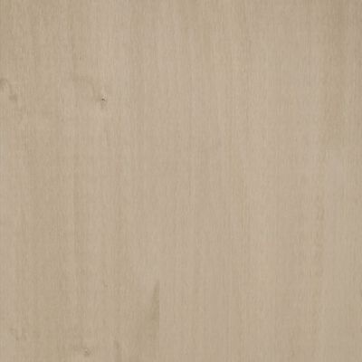 vidaXL öökapp "HAMAR", meepruun, 79x40x103,5 cm, männipuit