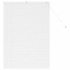 vidaXL Venetsi Rulood Valge 130 x 95 cm Alumiinium
