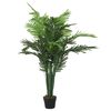 vidaXL kunstpalm, 28 lehega, 120 cm, roheline