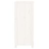 vidaXL puhvetkapp, valge, 70 x 35 x 80 cm, täismännipuit
