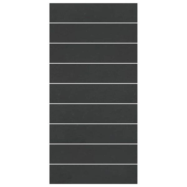 vidaXL Basseini põrandakatte leht Muu Must 999 x 500 cm