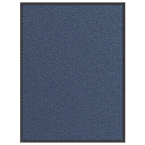 vidaXL uksematt, sinine, 80 x 120 cm