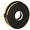 vidaXL Iselihkuv vahtlint 2 pcs Must 10mm x 10m CR Vaht