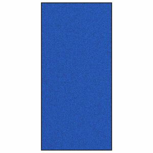 vidaXL Uksematt Sinine ja Must 120 x 250 cm 100% pol&uuml;amiid