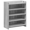 vidaXL Kinga kapp Hall Sonoma 73,5 x 36 x 92 cm Tehispuit