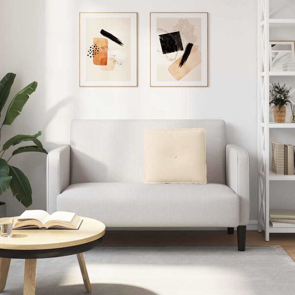 vidaXL Seljatugi padi Beež 50 x 45 cm Mikrofiber kangas