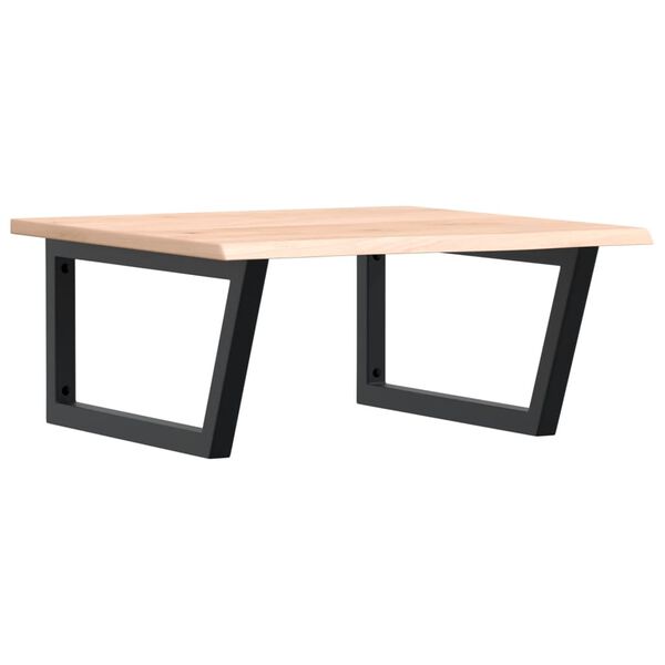 vidaXL seinale kinnitatav valamuriiul, teras ja tammepuit