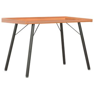vidaXL laud, pruun, 90 x 50 x 79 cm