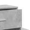 vidaXL puhvetkapid 2 tk, betoonhall, 60 x 31 x 70 cm, tehispuit