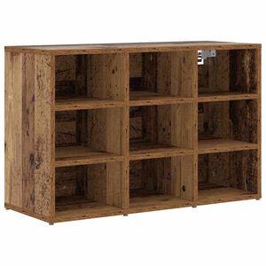 vidaXL Kinga kapp 77,5 x 30 x 51 cm Tehispuit Vana puit