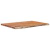 vidaXL lauaplaat 80x60x2,5 cm ristk&uuml;lik akaatsia naturaalne serv