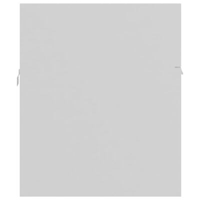 vidaXL valamukapp, valge, 90x38,5x46 cm, puitlaastplaat