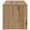vidaXL telerikapp Artisan tamm 60x40x40 cm Engineered Wood