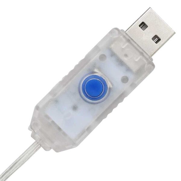 vidaXL Jõulupuu koos 160 LED-iga Soe valge 150 cm Akrüül