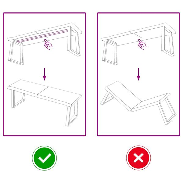 vidaXL lauaplaat, tumepruun, 120x40x(2-6) cm, t&ouml;&ouml;deldud tammepuit