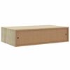 vidaXL sahtlitega seinariiulid, 2 tk, tamm, 40 x 23,5 x 10 cm MDF