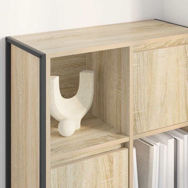 vidaXL Raamaturiiul Sonoma 68 x 30 x 108.5 cm Tehispuit