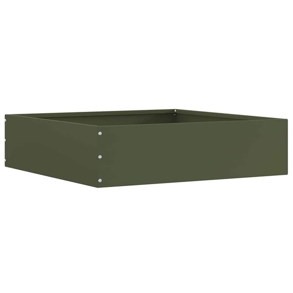 vidaXL Murupiire Oliiviroheline 50 x 50 x 13 cm Teras