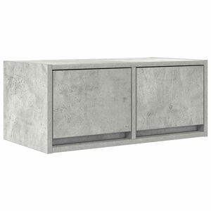 vidaXL telerikapp, betoonhall, 60x31x25,5 cm, tehispuit