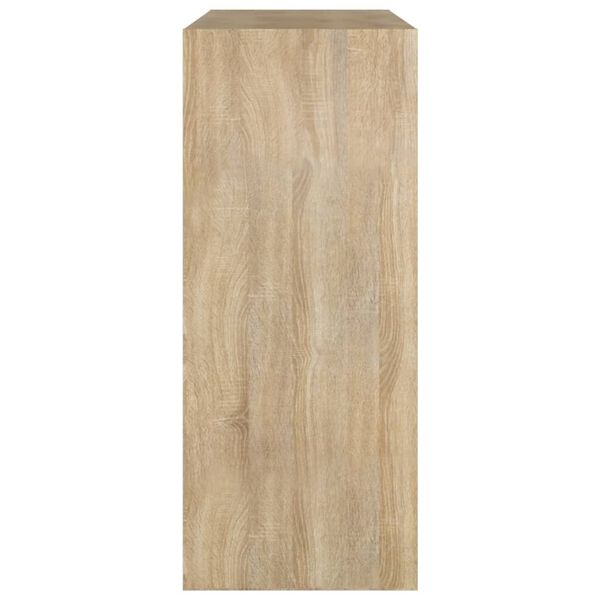 vidaXL raamaturiiul/ruumijagaja, Sonoma tamm, 80x30x72 cm